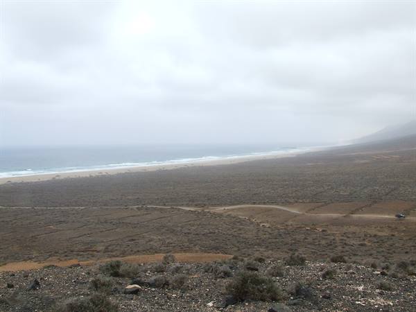 The coast near Cofete