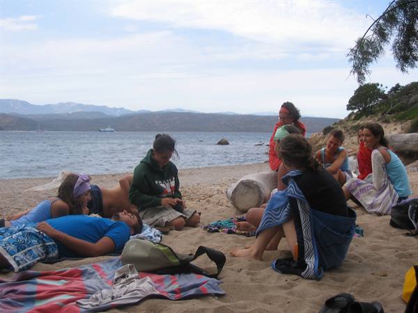 THE BAY OF SANTA AMANZA