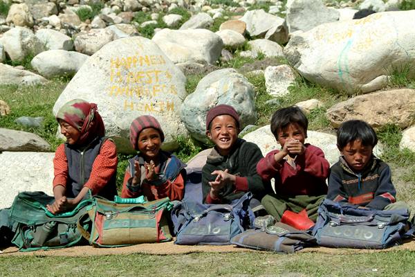 School in the valley