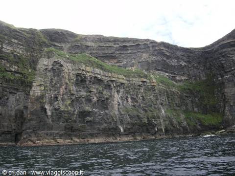 Cliffs of Moher from the sea