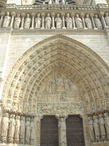 Detail of Notre Dame