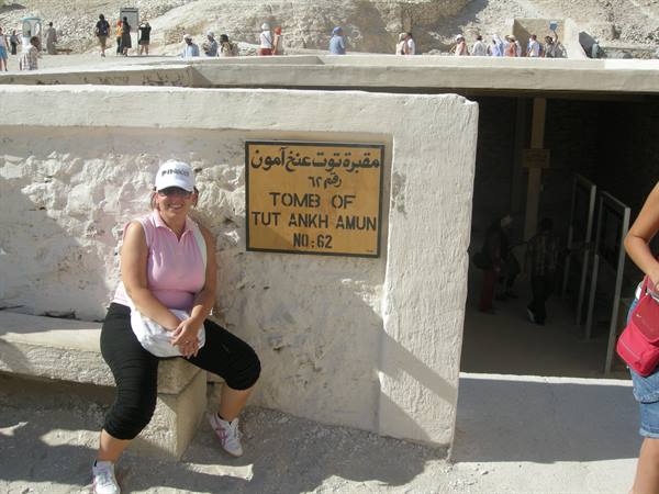 The tomb of TUTANKHAMUN