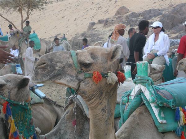 At the Nubian village