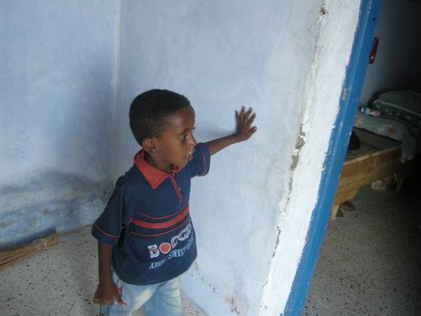 At the Nubian village