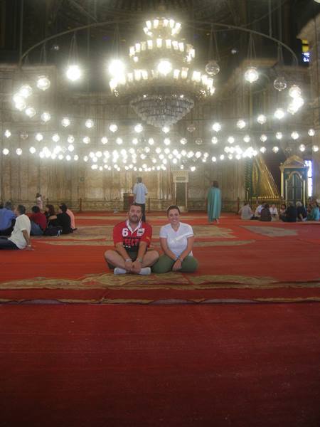 The Mosque of Muhammad Ali in Cairo