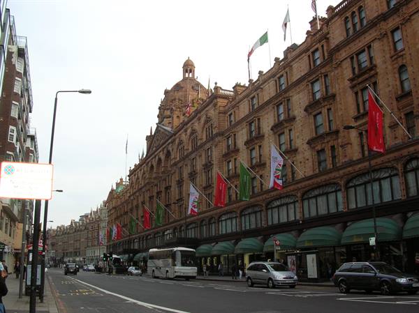 The Harrods department store
