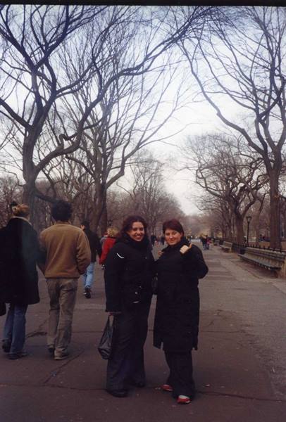 Me and Vale in Central Park