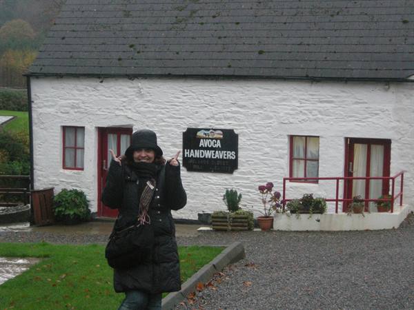 Avoca in the pouring rain...