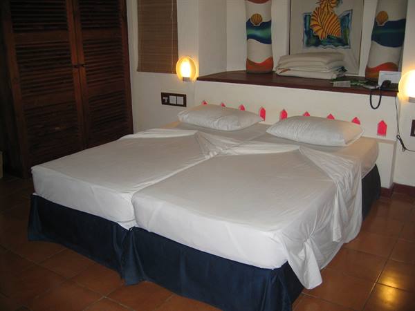 The room