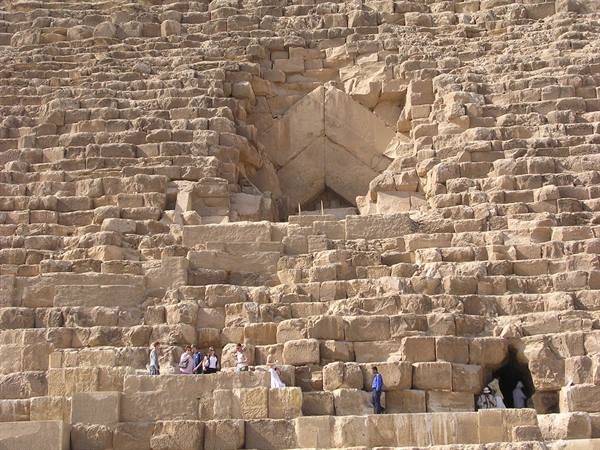 the pyramids