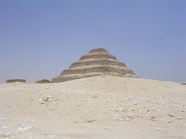 the pyramids