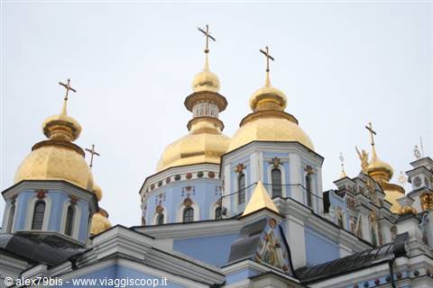St. Michael's Golden-Domed Monastery in Kyiv, Ukrainian baroque style