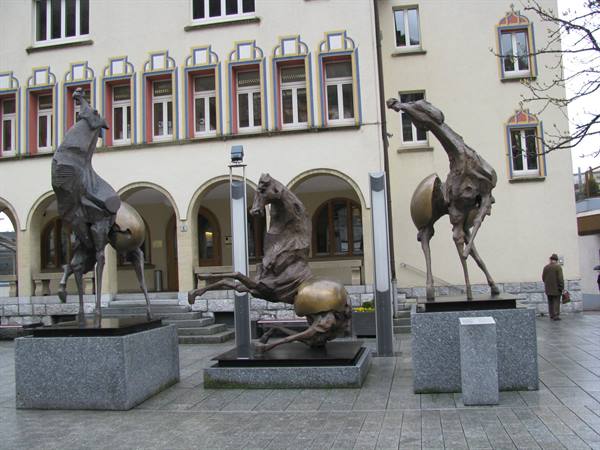 Town Hall square