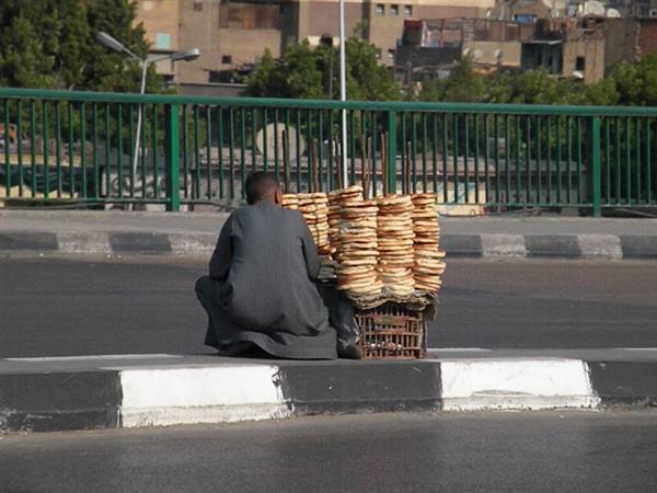 bread sold on the street