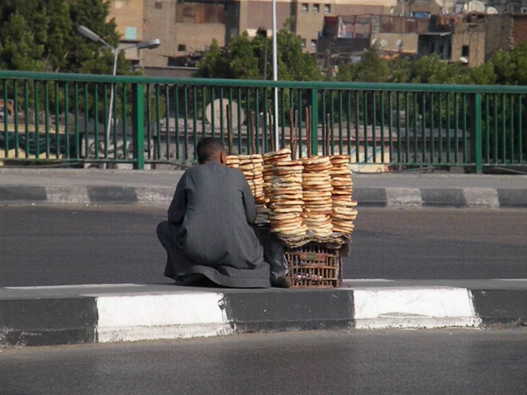 bread sold on the street
