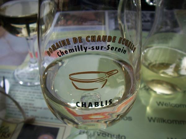 chablis with its wine
