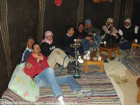 ALL IN THE BEDOUIN TENT SHISHA.... AND DESERT TEA... AT WILL