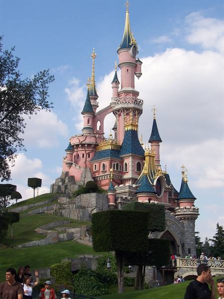 The castle of sleeping beauty