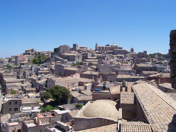 Panorama of the city of Erice