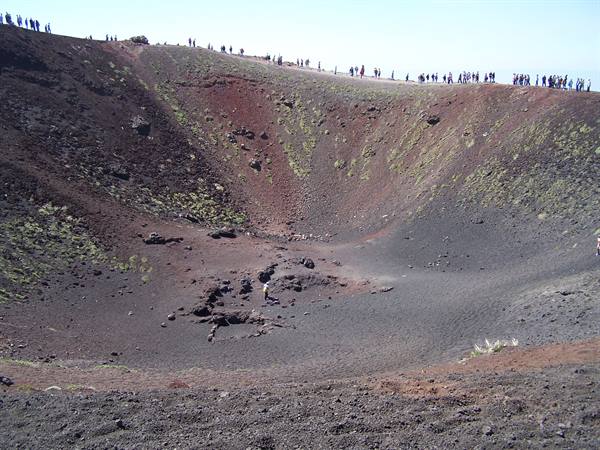 Etna, first crater