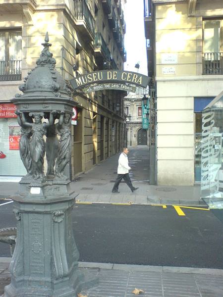 The wax museum...