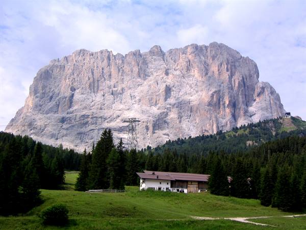 The Sassolungo - Sella group