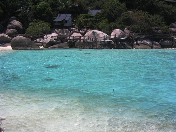Koh Tao - Two-tone water