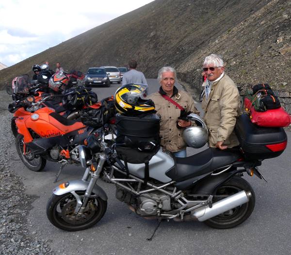 Col de la Bonette the protagonists of the feat
