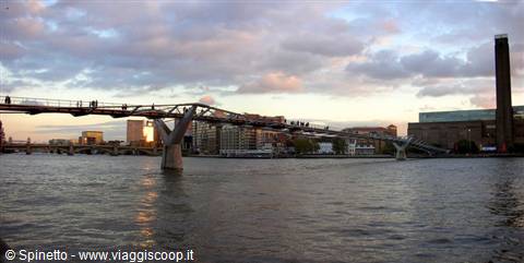 Millennium Bridge and Tate Modern