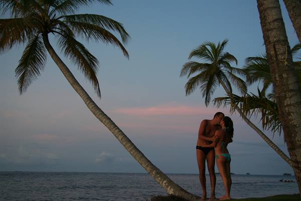 Romantic sunset