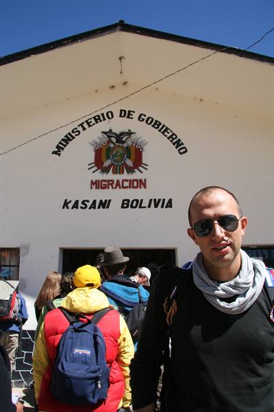 At the border... almost in Bolivia