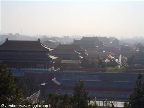 From the top of Jingshan Park