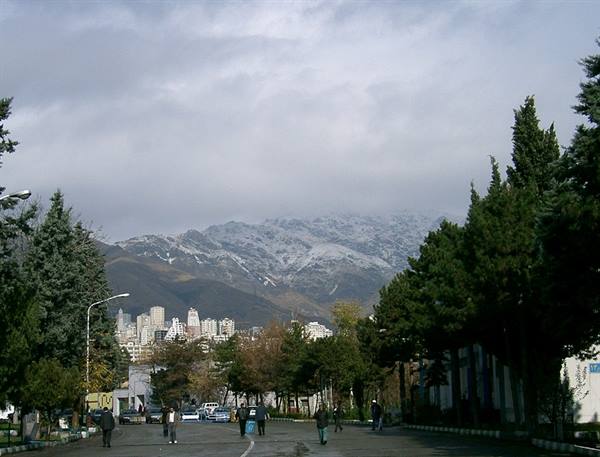 The Mountains of Tehran