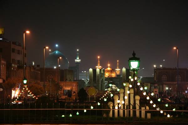 Mashhad by night