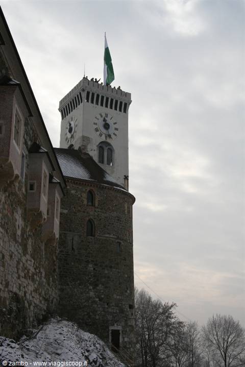 The castle of Ljubljana