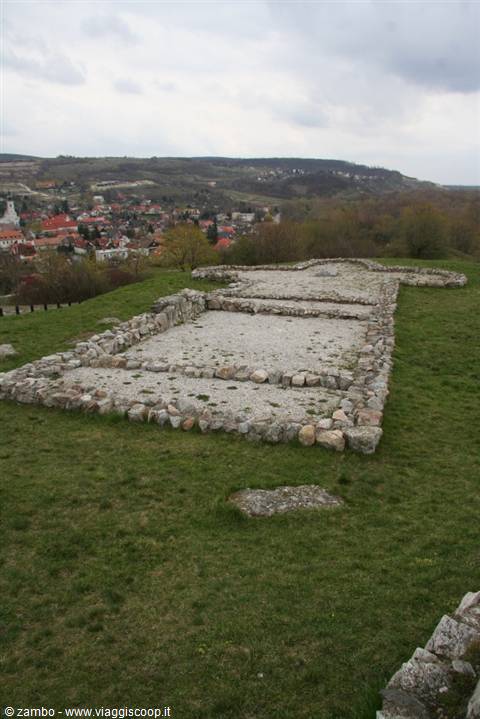 The ruins of the ancient church