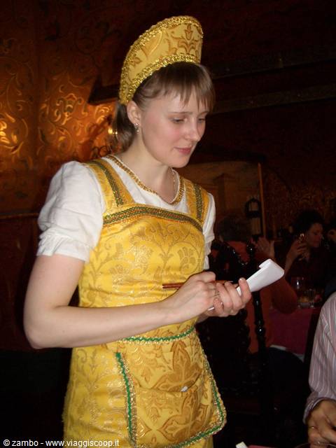 Restaurant outside the Kremlin walls