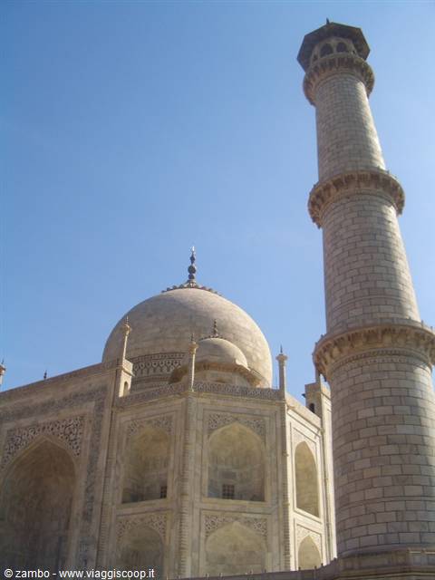 white marble, domes and minarets...