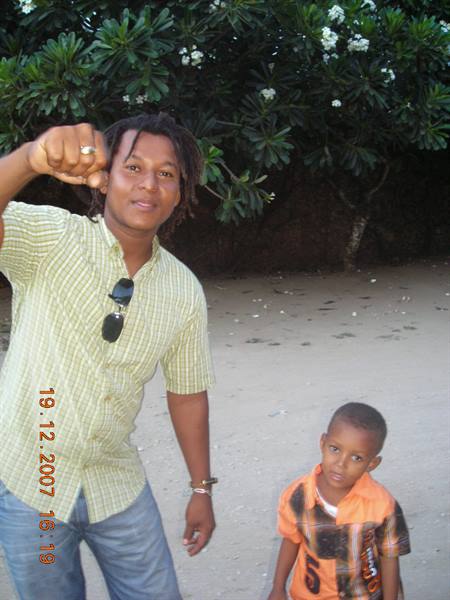 CALAMARO (HE SPEAKS TUSCAN BETTER THAN ME!) AND HIS SON