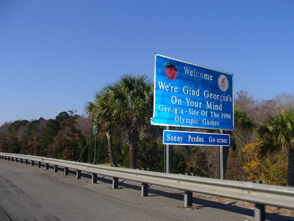 passage through Georgia