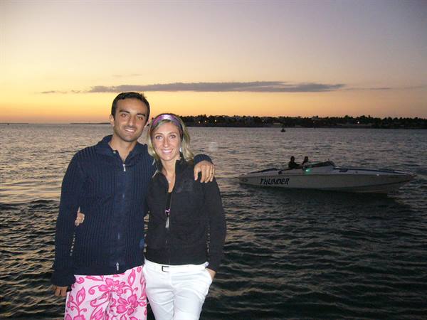 sunset at key west