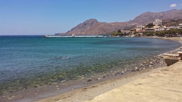 A dip in the turquoise waters of Plakias, under the Cretan sun.