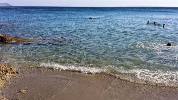 A dip in the crystal-clear waters, pure Mediterranean relaxation.