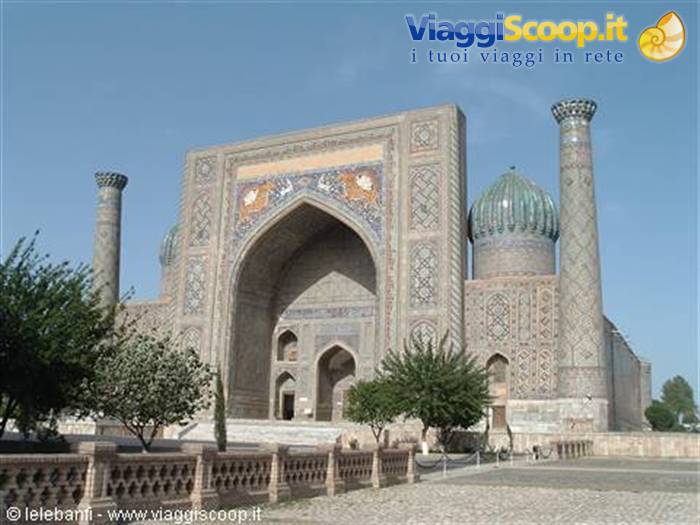 Samarkand, Registan Square, Mosque of the Lions