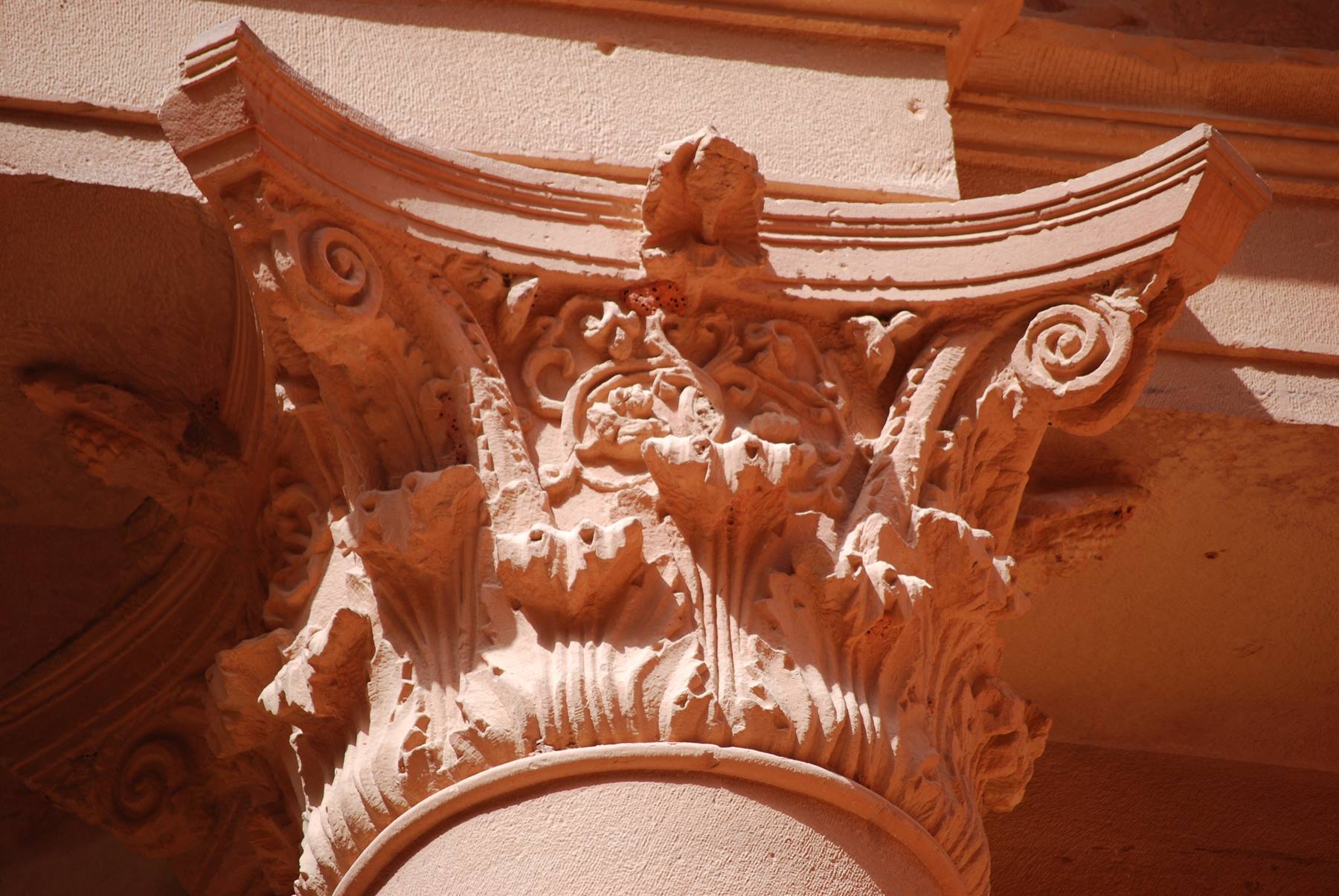 Jordan - Petra - Treasury Temple - Detail