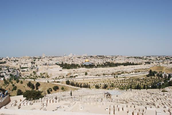 Jerusalem - Mount of Olives - Panorama