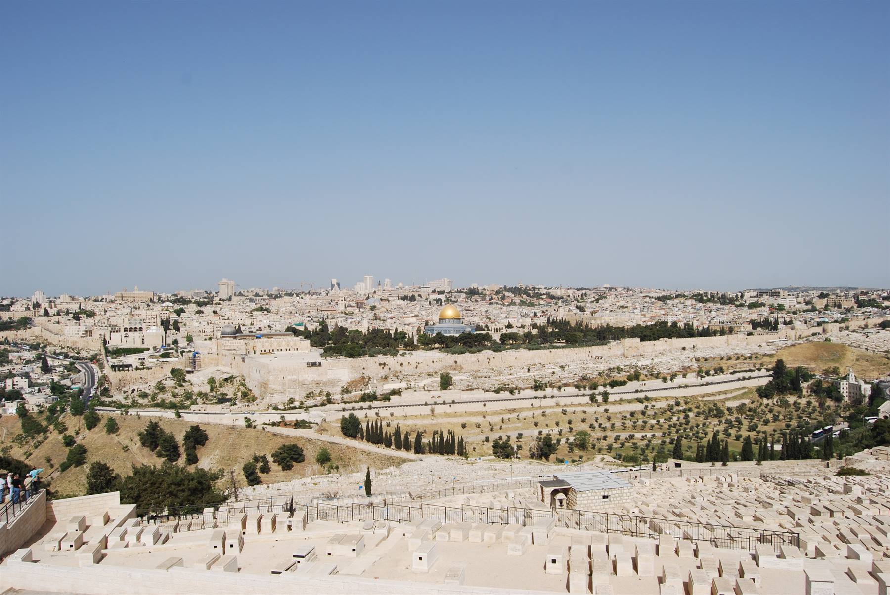 Jerusalem - Mount of Olives - Panorama