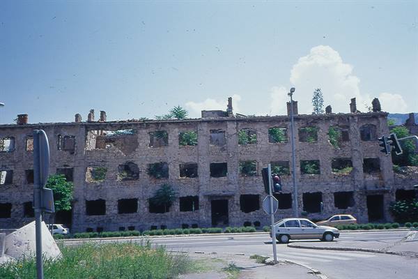 the skeletons of Mostar