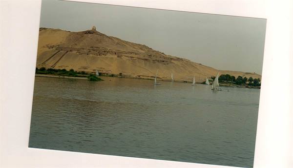 sailing on the nile