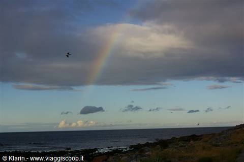 Rainbow at Stonehaven